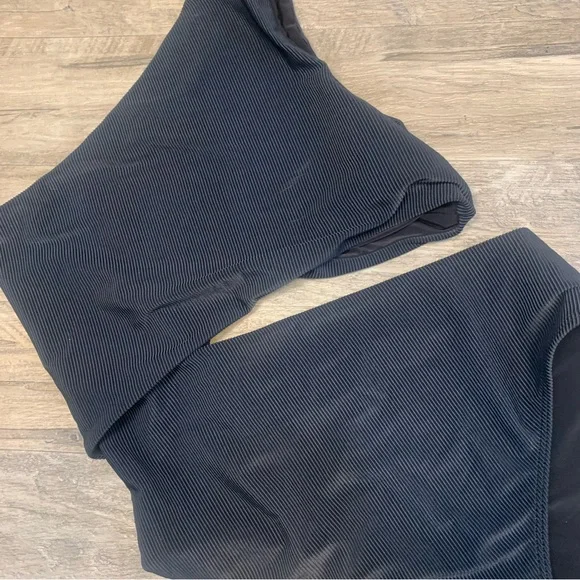 Beach Riot One-Shoulder Black Cutout One-Piece Swimsuit - Picture 5 of 12